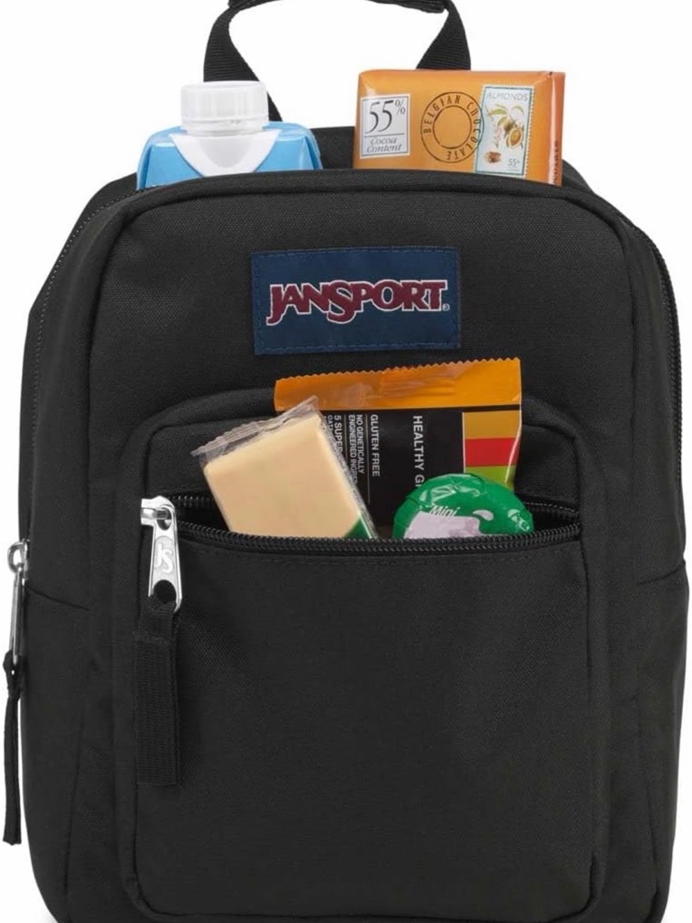 JanSport Black Compact Lunch Bag